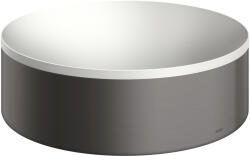 Hansgrohe Suite mosdótál 30x30 cm kerek mosdótálak fehér-fekete matt 42000340 (42000340)