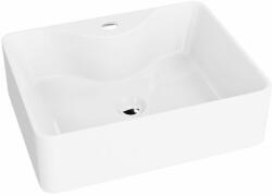 Lavita Castor mosdótál 47.5x37 cm négyszögletes mosdótálak fehér fényes 5900378325994 (5900378325994)
