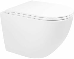 Oltens Hamnes wc csésze függesztett perem nélkül mély öblítéssel fehér fényes 42521000 (42521000)