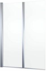 Oltens Fulla zuhanyparaván 98 cm kétrészes króm fényes/átlátszó üveg 23204100 (23204100)