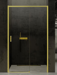NEW TRENDY Prime Light Gold zuhanyajtók 160 cm tolható arany fényes/átlátszó üveg D-0433A
