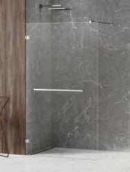 NEW TRENDY Avexa zuhanykabin fal walk-in 80 cm króm fényes/átlátszó üveg EXK-2526