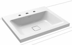 KALDEWEI Cono mosdótál 90x50 cm négyszögletes mosdótálak fehér 902006033001 (902006033001)