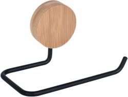 BISK Umbra wc papír tartó fekete-fa 08217