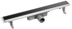 Laveo Basso lineáris lefolyó ráccsal 70 cm fekete COB770S