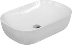 Lavita Alava mosdótál 61x40 cm ovális mosdótálak fehér fényes 5900378301578 (5900378301578)