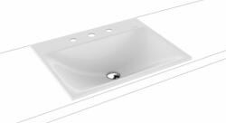 KALDEWEI Silenio mosdótál 60x46 cm négyszögletes süllyesztett fehér 907706273001 (907706273001)