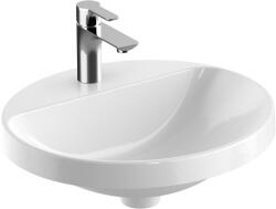 Geberit Variform mosdótál 50x45 cm ovális süllyesztett fehér 500.714. 00.2 (500714002)