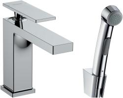 Hansgrohe Tecturis E mosdócsap bidés zuhanyfejjel álló króm 73210000