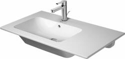 Duravit ME by Starck mosdótál 83x49 cm négyszögletes beépíthető-pulttal együtt fehér 2345830000