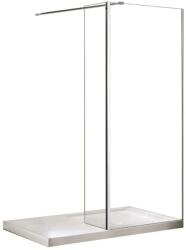 Besco Aveo zuhanyfal 50 cm króm fényes/átlátszó üveg PA-50-195C (PA50195C)