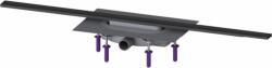 KESSEL Linearis Infinity zuhany lefolyó 100 cm fekete 45302.10