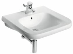 Ideal Standard Contour 21 mosdótál 55x54 cm négyszögletes klasszikus mozgássérülteknek fehér S216501 (S216501)