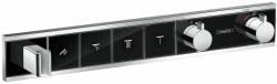 Hansgrohe RainSelect kád és zuhany csaptelep süllyesztett z termosztáttal króm-fekete 15357600