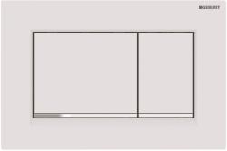 Geberit Sigma20 öblítő gomb WC-hez fényezett króm-fehér 115.883. JT. 1