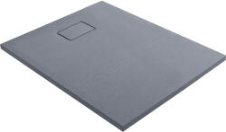 Oltens Bergytan téglalap alakú zuhanytálca 100x80 cm szürke 15100700 (15100700)