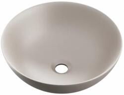 Excellent Luqa mosdótál 40x40 cm kerek mosdótálak barna/bézs CEAC. 6401.400. CAM (CEAC6401400CAM)