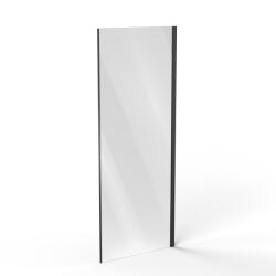 RAVAK Cool! zuhanyfal 80 cm fekete matt/átlátszó üveg X9VV40300Z1 (X9VV40300Z1)