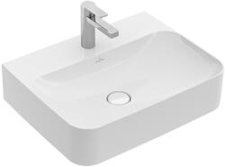 Villeroy & Boch Finion mosdótál 60x47 cm négyszögletes klasszikus-beépíthető fehér 41686CRW (41686CRW)