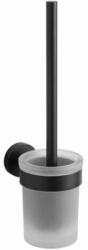 Stella Accessories Classic wc kefe felrögzíthető üveg-fekete 07.431-B (07431B)