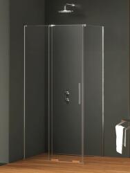 NEW TRENDY Smart zuhanykabin 110x80 cm négyszögletes króm fényes/átlátszó üveg EXK-4025 (EXK4025)