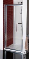 POLYSAN Lucis Line zuhanyajtók 90 cm összecsukható króm fényes/átlátszó üveg DL2815 (DL2815)