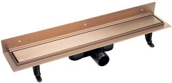 Laveo Basso lineáris lefolyó ráccsal 60 cm arany COB861D
