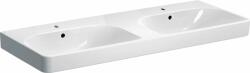 Geberit Smyle Square mosdótál 120x48 cm négyszögletes klasszikus-beépíthető-süllyesztett-dupla fehér fényes 500.223. 01.8 (500223018)