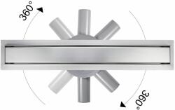 Hagser Iris zuhany lefolyó 80 cm acél HGR30000030 (HGR30000030)