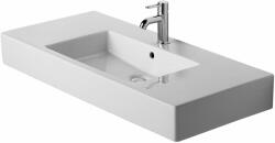 Duravit Vero mosdótál 105x49 cm négyszögletes klasszikus-pulttal együtt fehér fényes 0329100000 (0329100000)