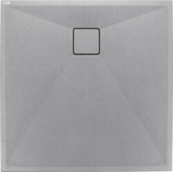 Deante Correo négyzet alakú zuhanytálca 80x80 cm szürke KQR_S42B (KQRS42B)