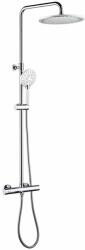 Tiger Splash Akcent zuhany készlet fal termosztáttal króm-fehér 1715140146 (1715140146)