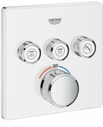 GROHE Grohtherm SmartControl kád és zuhany csaptelep süllyesztett z termosztáttal fehér 29157LS0