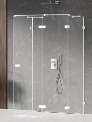 NEW TRENDY Avexa White zuhanykabin 120x90 cm négyszögletes fehér matt/átlátszó üveg EXK-2887 (EXK2887)