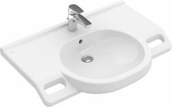 Villeroy & Boch O. Novo Vita mosdótál 80x55 cm klasszikus mozgássérülteknek fehér fényes 412080R1 (412080R1)