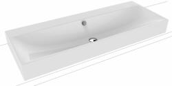 KALDEWEI Silenio mosdótál 120x46 cm négyszögletes mosdótálak fehér fényes 906406003001 (906406003001)