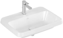 Villeroy & Boch Architectura mosdótál 60x45 cm négyszögletes süllyesztett fehér fényes 5A6761R1 (5A6761R1)