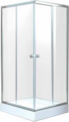 INVENA Parla zuhanykabin 90x90 cm négyzet króm fényes/átlátszó üveg AK-48-195 (AK48195)