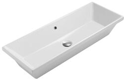 Globo Stockholm mosdótál 90x34 cm négyszögletes süllyesztett fehér FO090. BI (FO090BI)