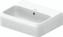 Duravit Qatego mosdótál 45x35 cm négyszögletes mosdótálak fehér fényes 0746450060 (0746450060)