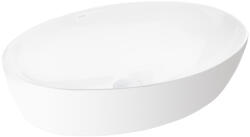 KSURO 102 mosdótál 61.5x41.5 cm ovális mosdótálak fehér fényes 20806000 (20806000)