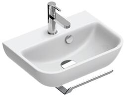 CATALANO Sfera mosdótál 45x34 cm félkör alakú klasszikus fehér fényes 0720451001 (0720451001)