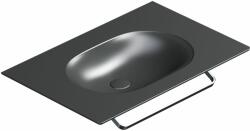 CATALANO Horizon mosdótál 75x50 cm négyszögletes klasszikus-beépíthető fekete matt 0520760022 (0520760022)