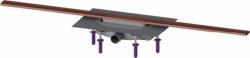 KESSEL Linearis Infinity zuhany lefolyó 110 cm réz 45303.11