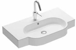 Hatria Area mosdótál 81x45 cm négyszögletes mosdótálak-pulttal együtt fehér Y0UP01