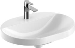 Geberit Variform mosdótál 60x45 cm ovális süllyesztett fehér fényes 500.735. 00.2 (500735002)