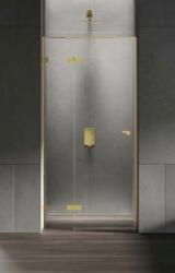 NEW TRENDY Eventa Gold Shine zuhanyajtók 80 cm dönthető arany fényes/átlátszó üveg EXK-4671 (EXK4671)