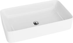 Lavita Pasana mosdótál 60.5x34 cm négyszögletes mosdótálak fehér fényes 5900378301608 (5900378301608)