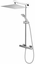 FDesign Anima zuhany készlet fal termosztáttal trópusi zuhany opcióval króm FD5-ANQ-7U-11