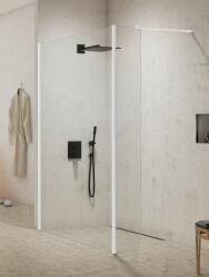 NEW TRENDY New Modus White zuhanykabin fal walk-in 80 cm fehér matt/átlátszó üveg EXK-2229 (EXK2229)